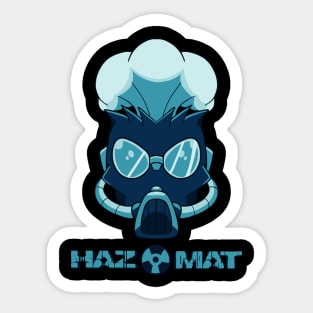 HazMat Warhead Blue Sticker